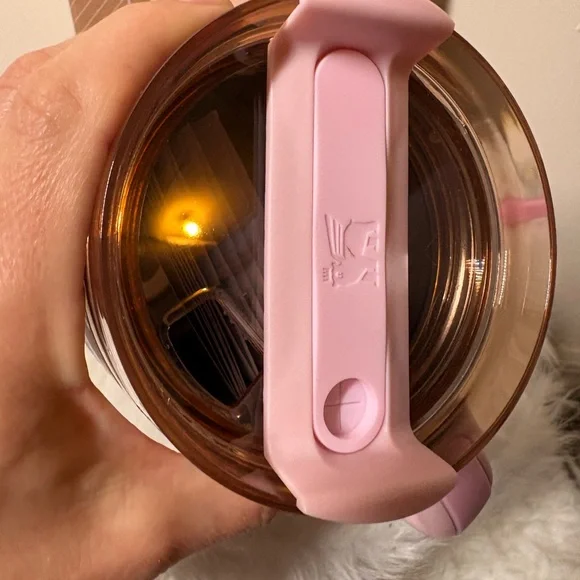 {NEW} Stanley LoveShackFancy Pink Floral Insulated Tumbler - Picture 4 of 6